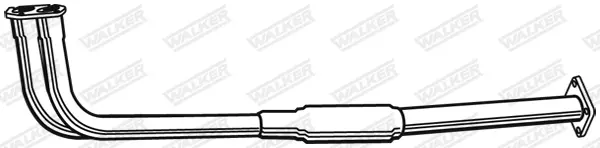 изпускателна тръба WALKER              