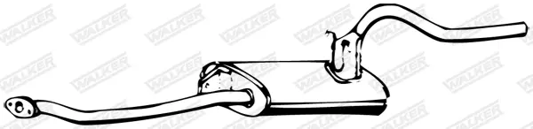 средно гърне WALKER              