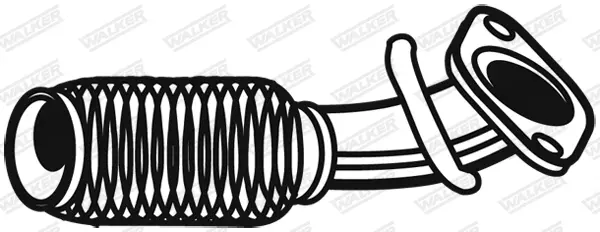 гофрирана тръба, изпускателна система WALKER              