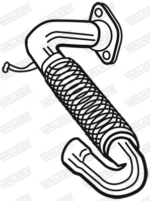 гофрирана тръба, изпускателна система WALKER              