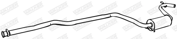 средно гърне WALKER              