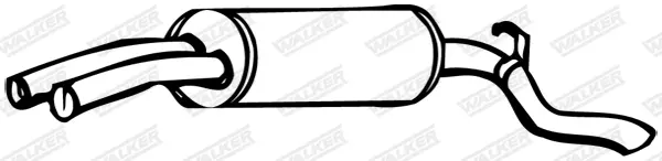 крайно гърне WALKER              