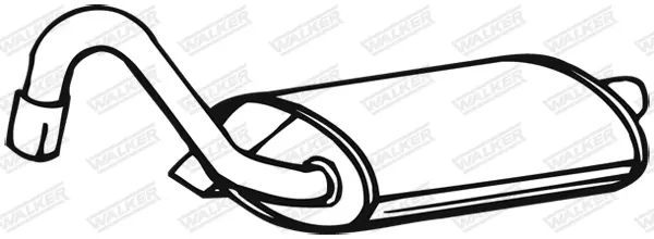 крайно гърне WALKER              