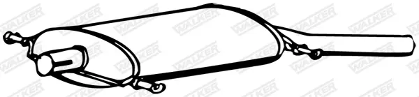 крайно гърне WALKER              