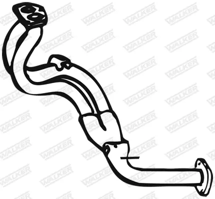 изпускателна тръба WALKER              