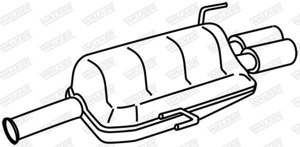 крайно гърне WALKER              