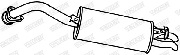 крайно гърне WALKER              