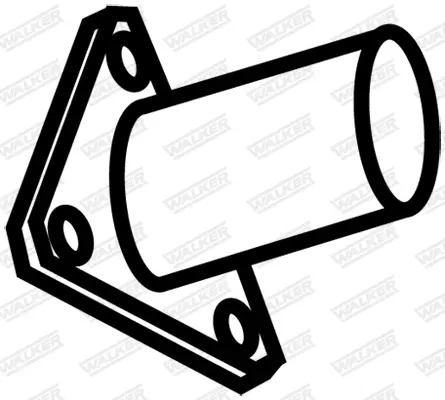 тръбна връзка, изпускателна система WALKER              