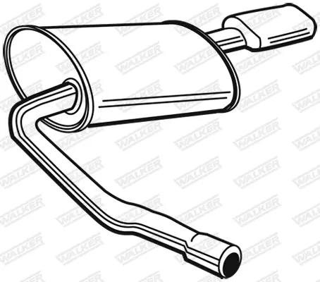 крайно гърне WALKER              