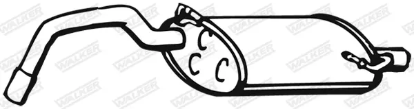 изпускателна тръба WALKER              
