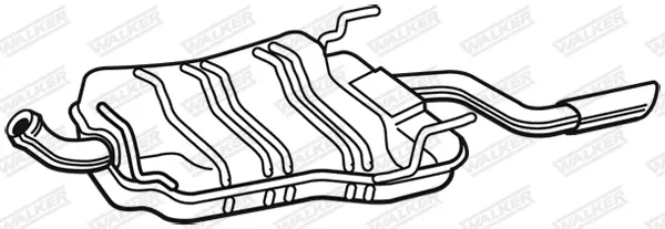 крайно гърне WALKER              