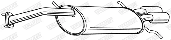 крайно гърне WALKER              