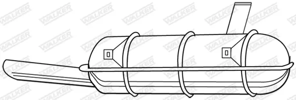 крайно гърне WALKER              