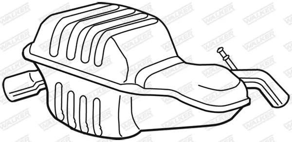 крайно гърне WALKER              