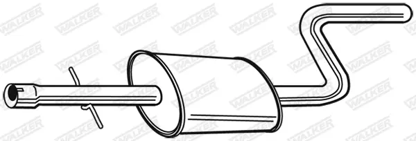 средно гърне WALKER              