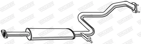 средно гърне WALKER              