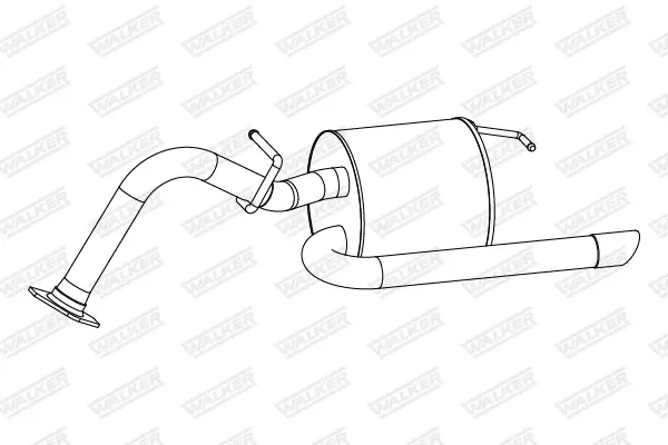 крайно гърне WALKER              