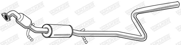 средно гърне WALKER              