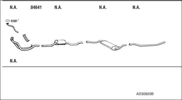 Изпускателна система WALKER              