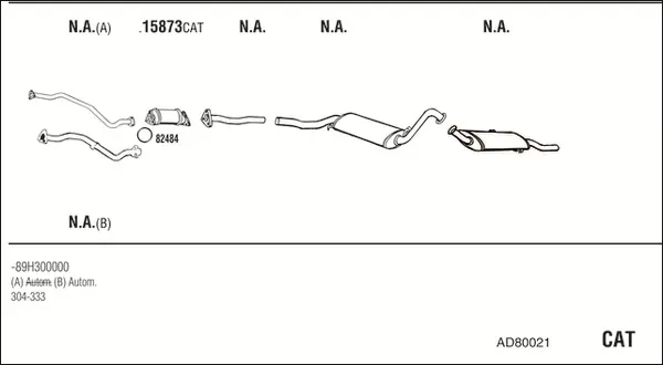 Изпускателна система WALKER              