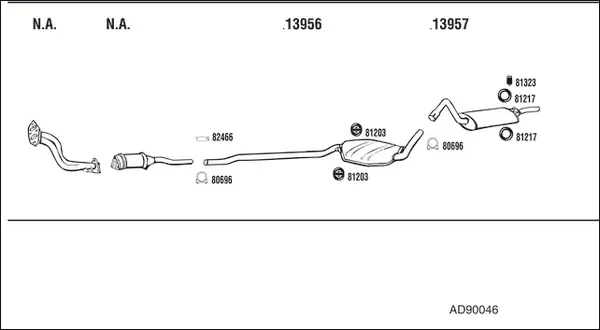 Изпускателна система WALKER              