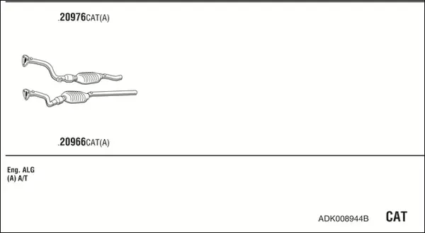 Изпускателна система WALKER              