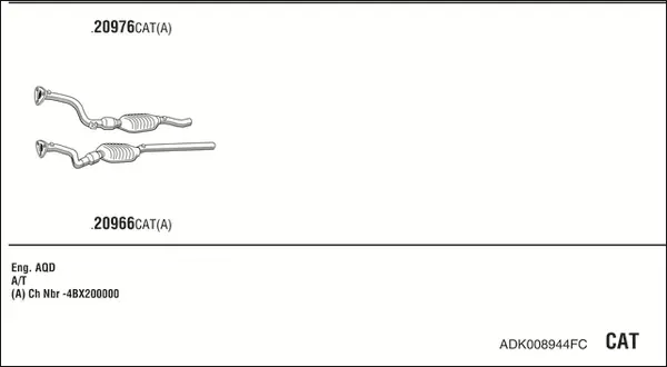 Изпускателна система WALKER              