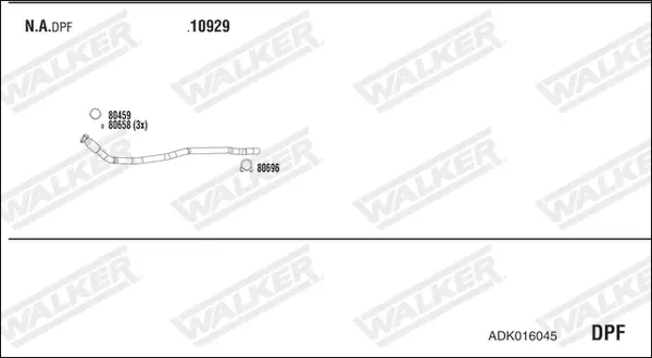 Изпускателна система WALKER              