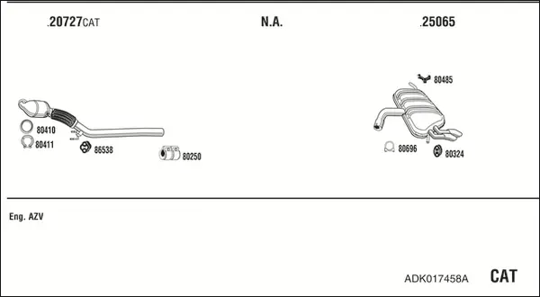 Изпускателна система WALKER              