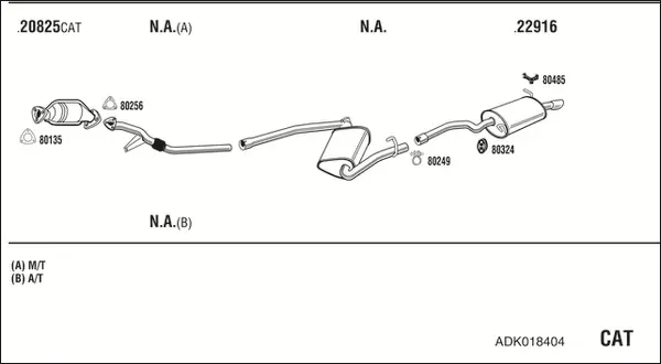 Изпускателна система WALKER              