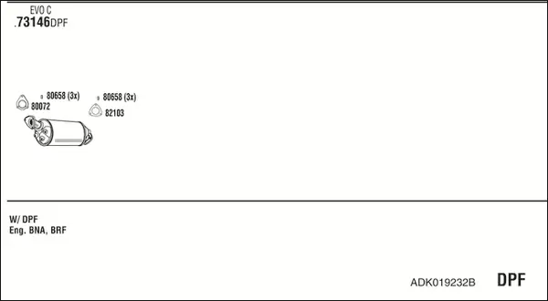 Изпускателна система WALKER              