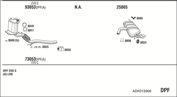 Изпускателна система WALKER              