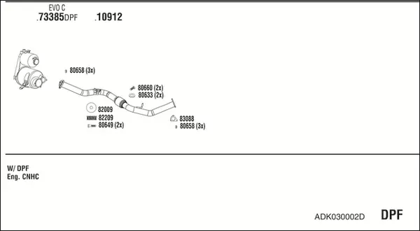 Изпускателна система WALKER              