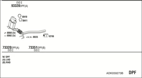 Изпускателна система WALKER              