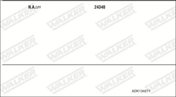 Изпускателна система WALKER              