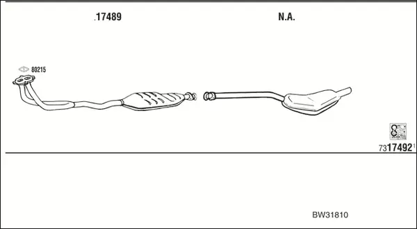 Изпускателна система WALKER              