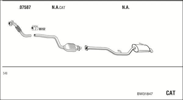 Изпускателна система WALKER              
