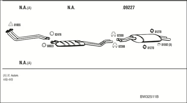 Изпускателна система WALKER              