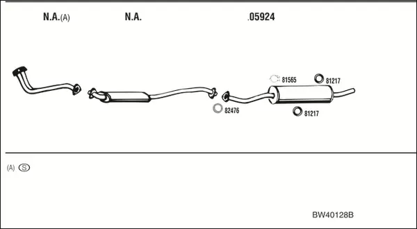Изпускателна система WALKER              