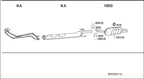 Изпускателна система WALKER              
