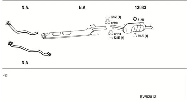 Изпускателна система WALKER              
