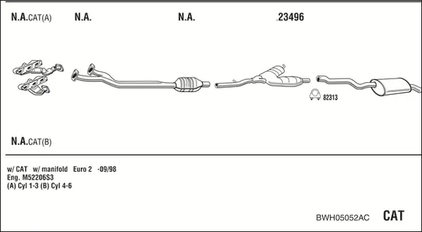 Изпускателна система WALKER              