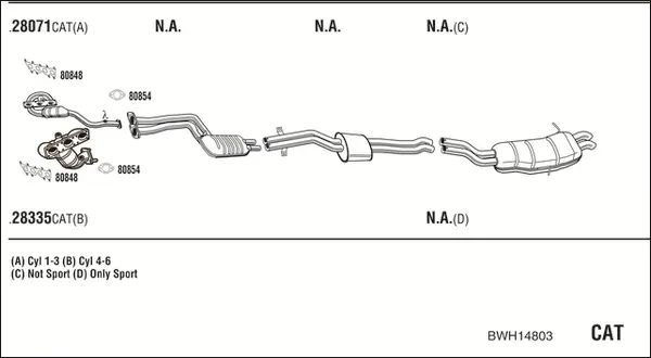 Изпускателна система WALKER              