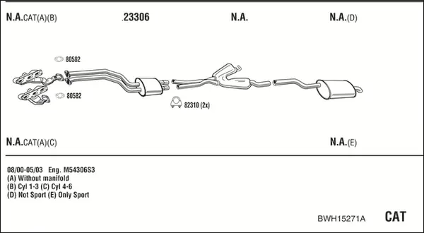 Изпускателна система WALKER              