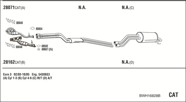 Изпускателна система WALKER              