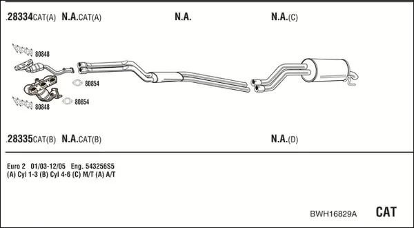 Изпускателна система WALKER              