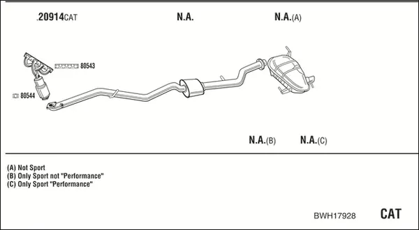 Изпускателна система WALKER              
