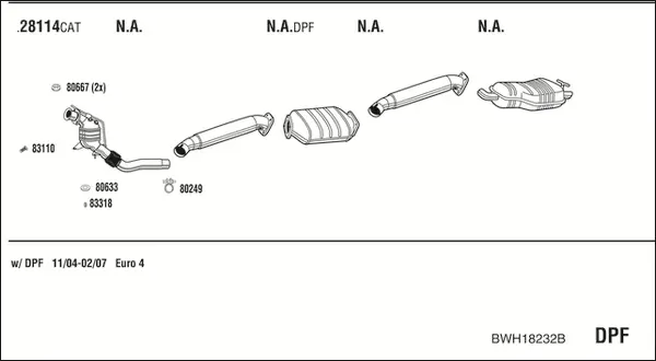 Изпускателна система WALKER              