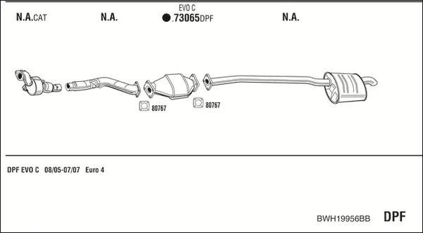 Изпускателна система WALKER              