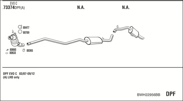 Изпускателна система WALKER              